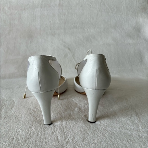 NEW Pancaldi for Diane B. White Pumps, Made in Italy size 38 - 7 - Picture 6 of 9